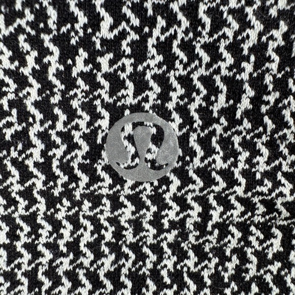 Lululemon Leggings Women 6 Align High Rise‎ Crop Houndstooth Yoga Run Lounge - Picture 7 of 9